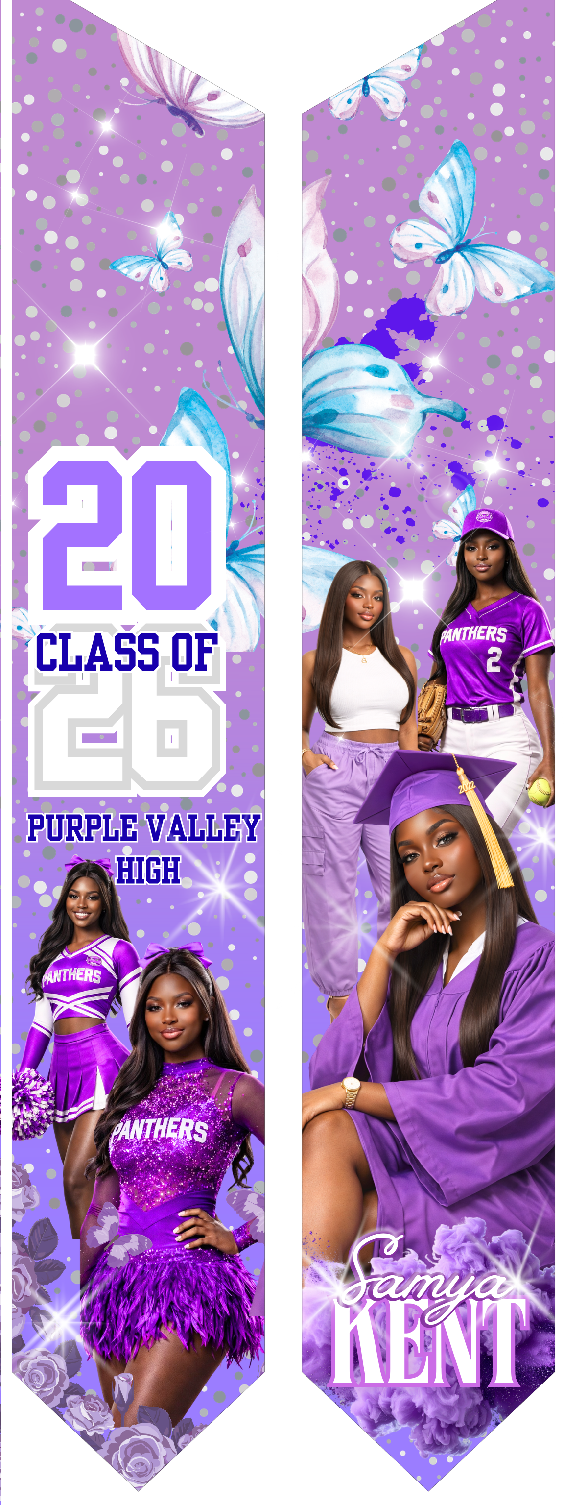 Custom Grad Stoles